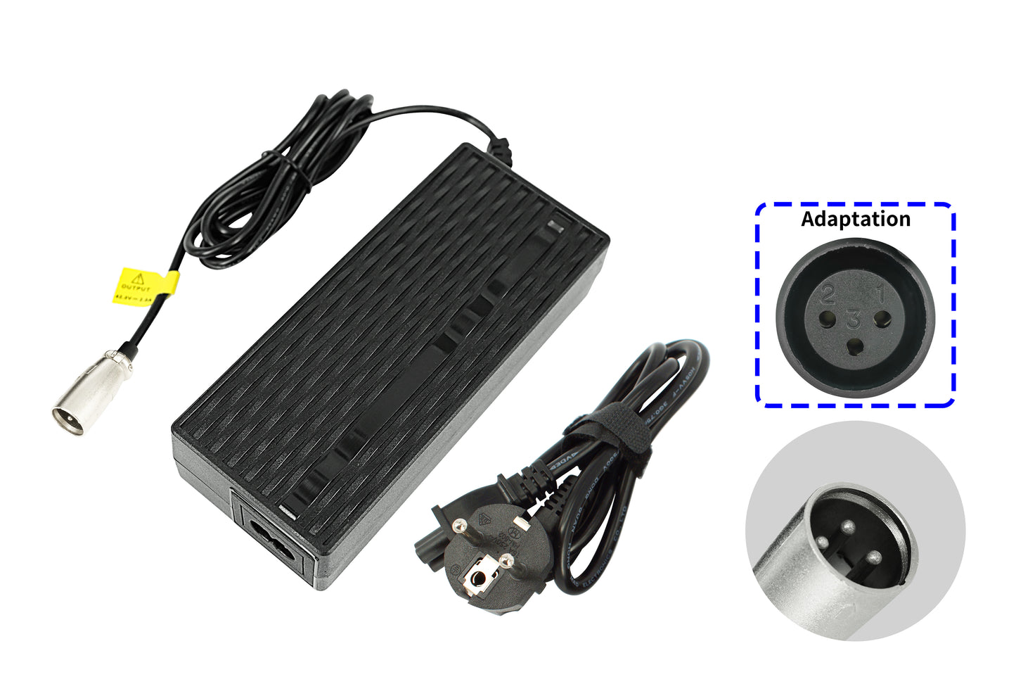 Ladegerät für Prophete SideClick Akkus 36V/2A (XLR 3-polig)