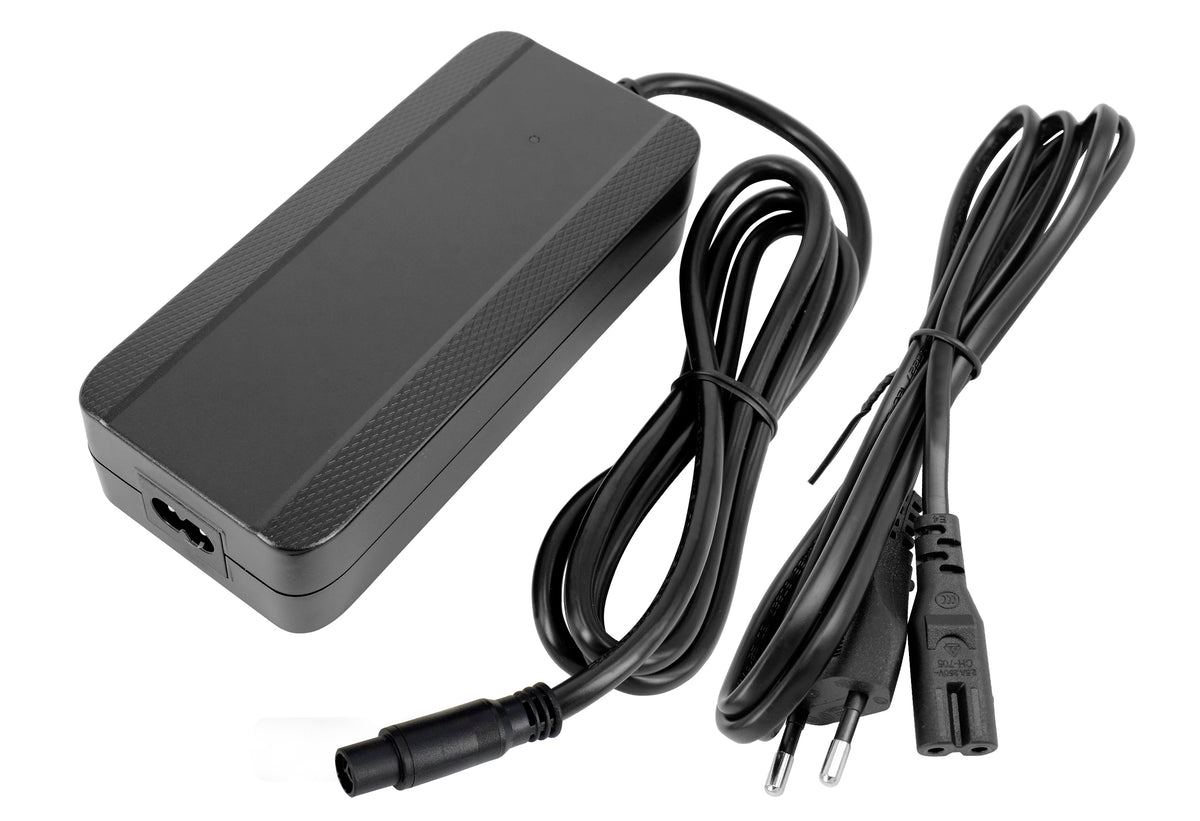 Caricabatterie intelligente 42V 2A per batteria di bici elettrica da 36V | Connettore a 3 pin (compatibile con Greenway YJ145)