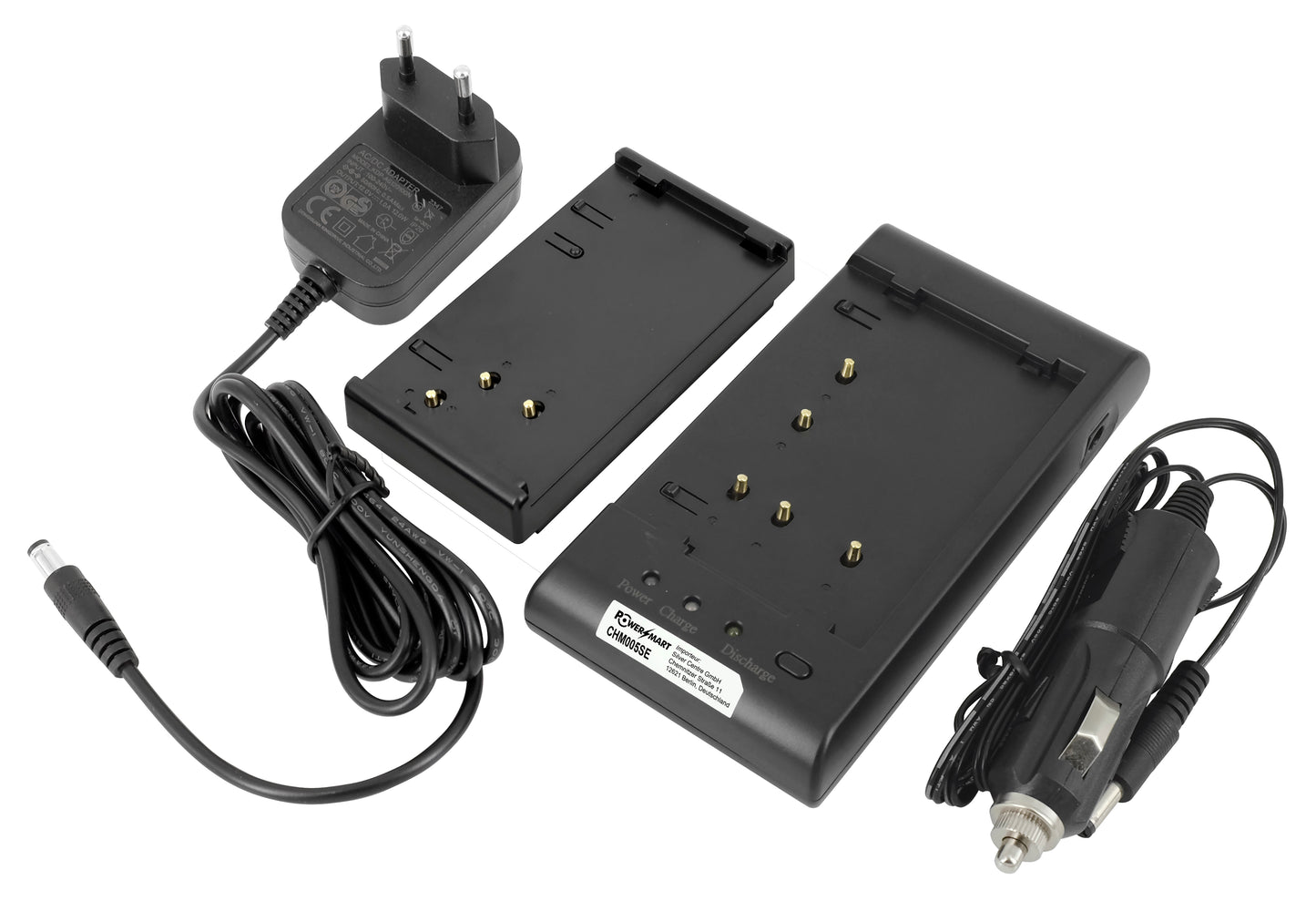 Kit chargeur turbo batterie 230V entrée 12V 1A pour Hitachi VM-BP82 VM-BP83 VM-BP84