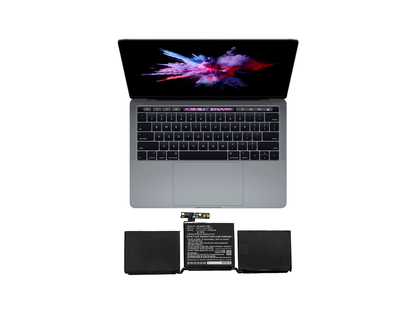 Vervanging voor Apple Macbook Pro EMC 3301 Laptop-accu