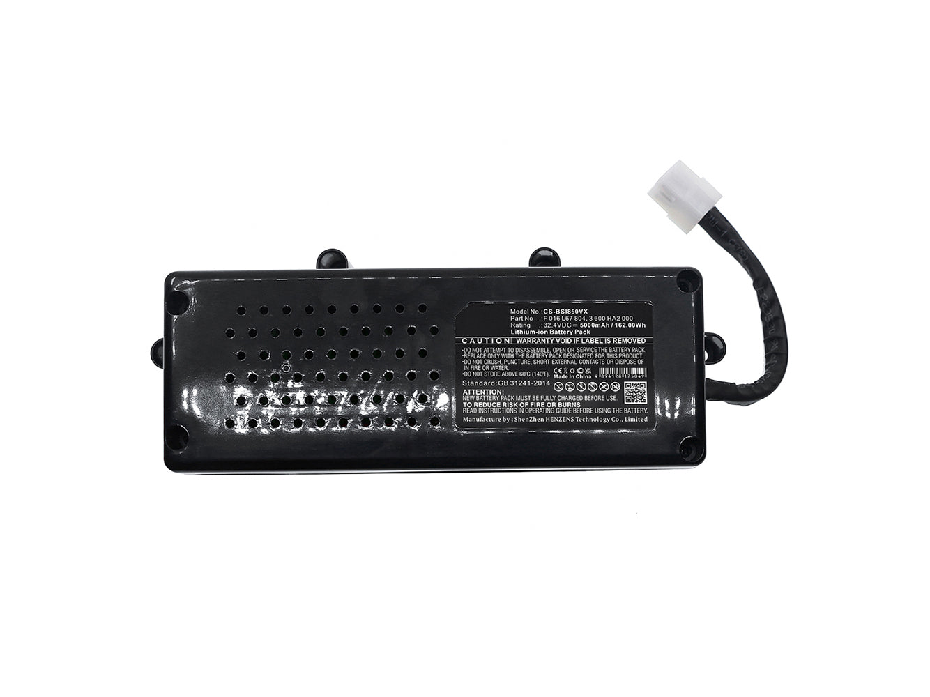 Replacement for Bosch Indego 1000, Indego 10C Lawn Mowers Battery