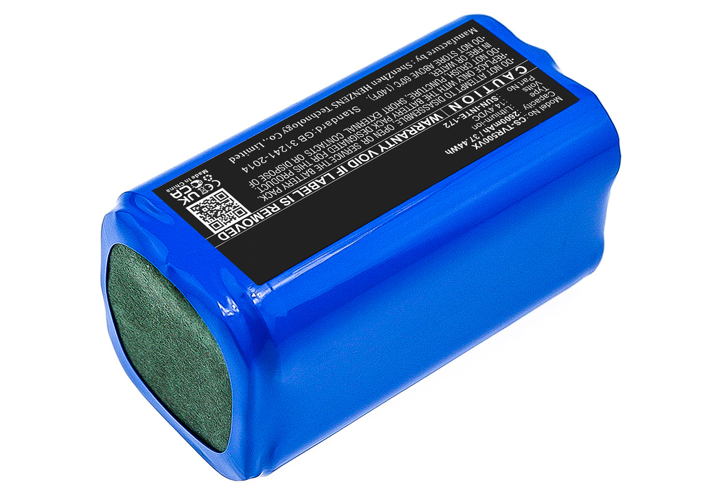 14.4V 2600mAh 37.44Wh Li-ion Battery for Bagotte BG600 Tesvor X500 Coredy R3500 Lefant M210