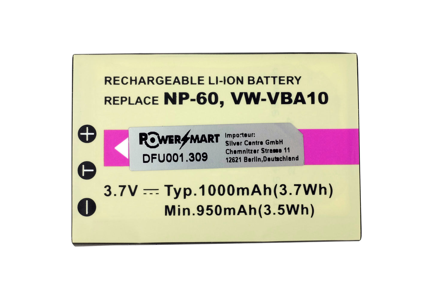 Yaesu 3.7V 1000mAh Replacement Li-ion Battery (FNB-82LI)
