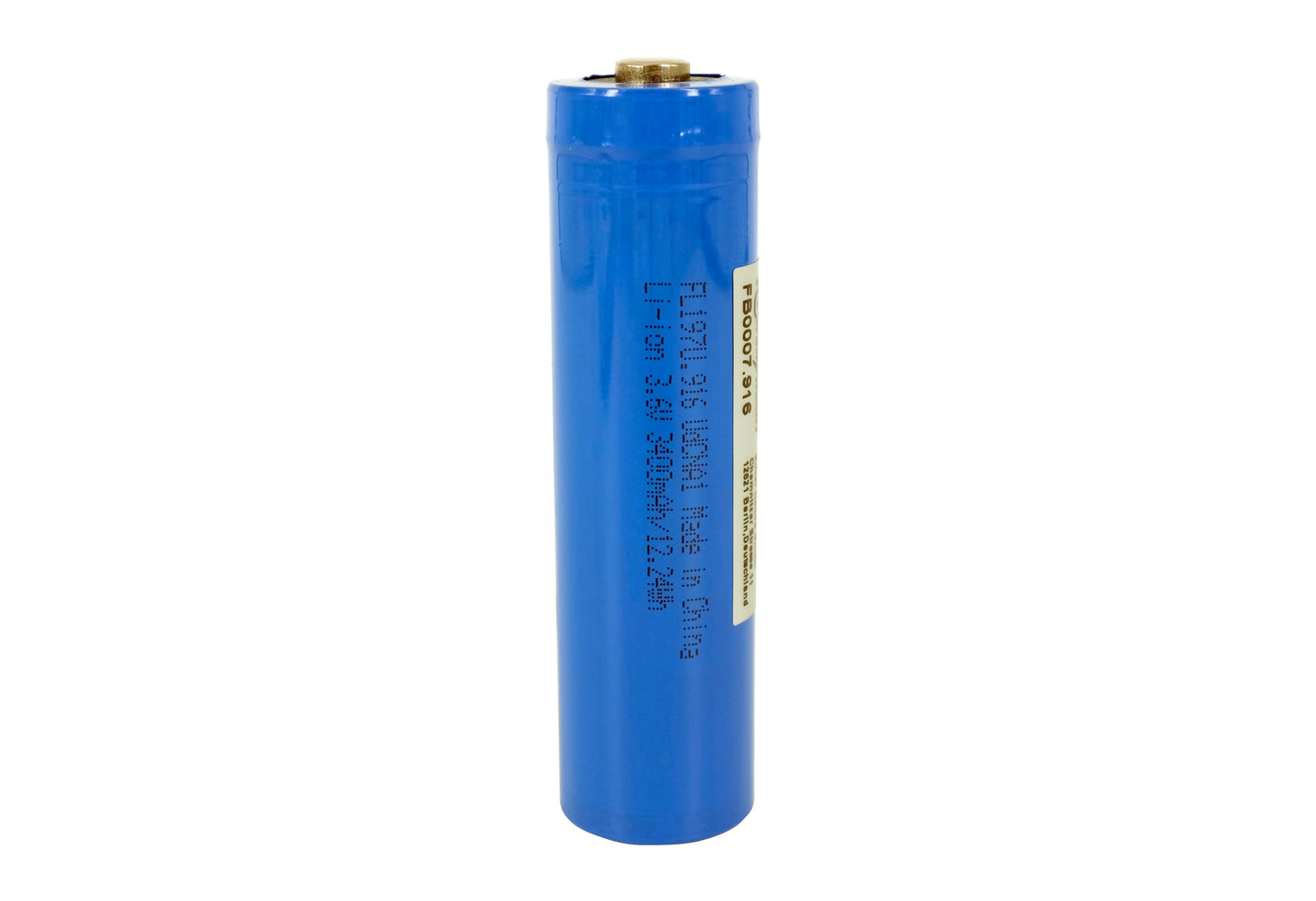 High-Capacity 18650 3400mAh 3.6V Protected Li-ion Rechargeable Battery for Flashlights & Headlamps (Samsung Cell)