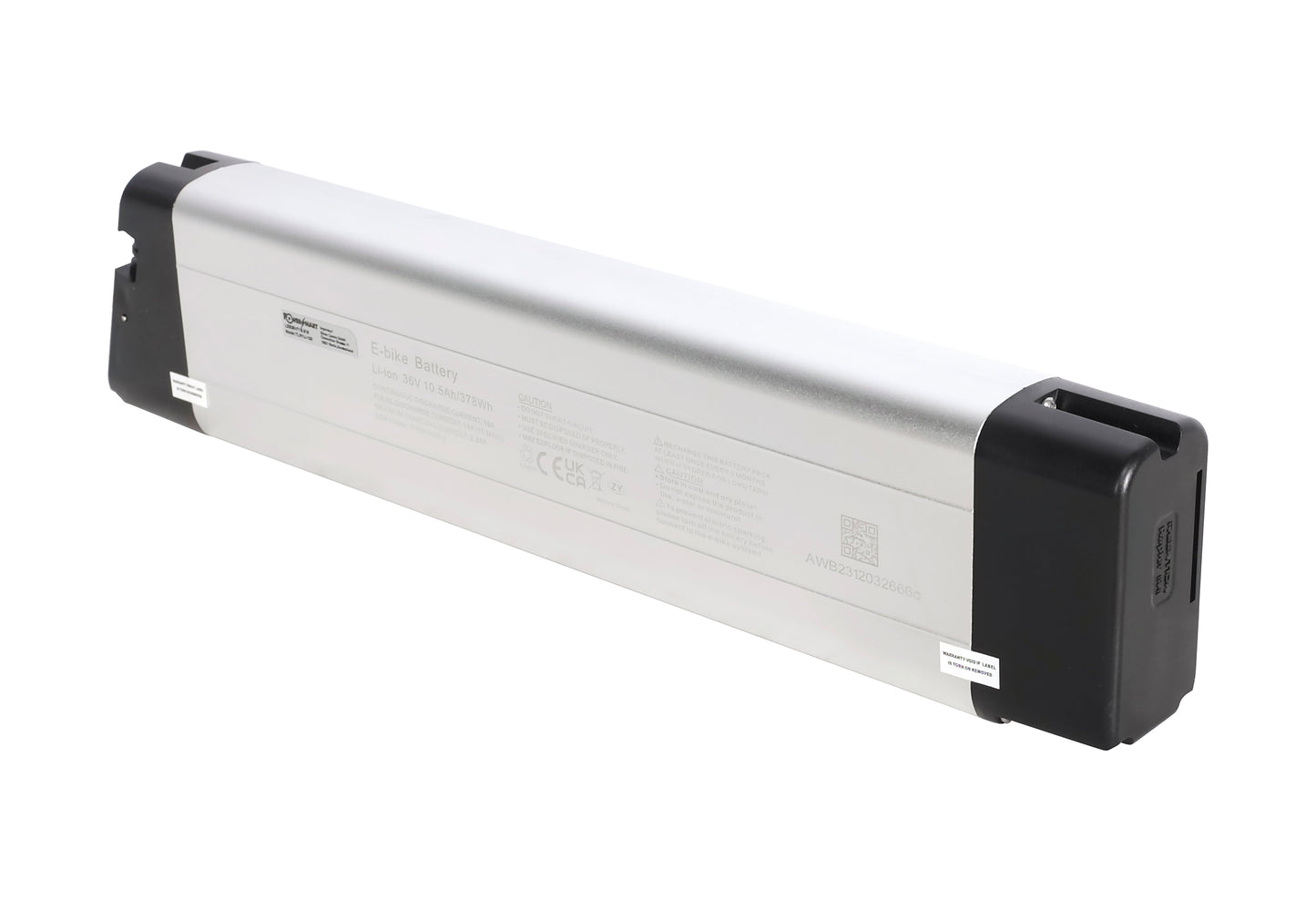 36V 10.5Ah/378Wh Li-Ion eBike Battery, Replacement for Telefunken Compact F820, Kompakt F820