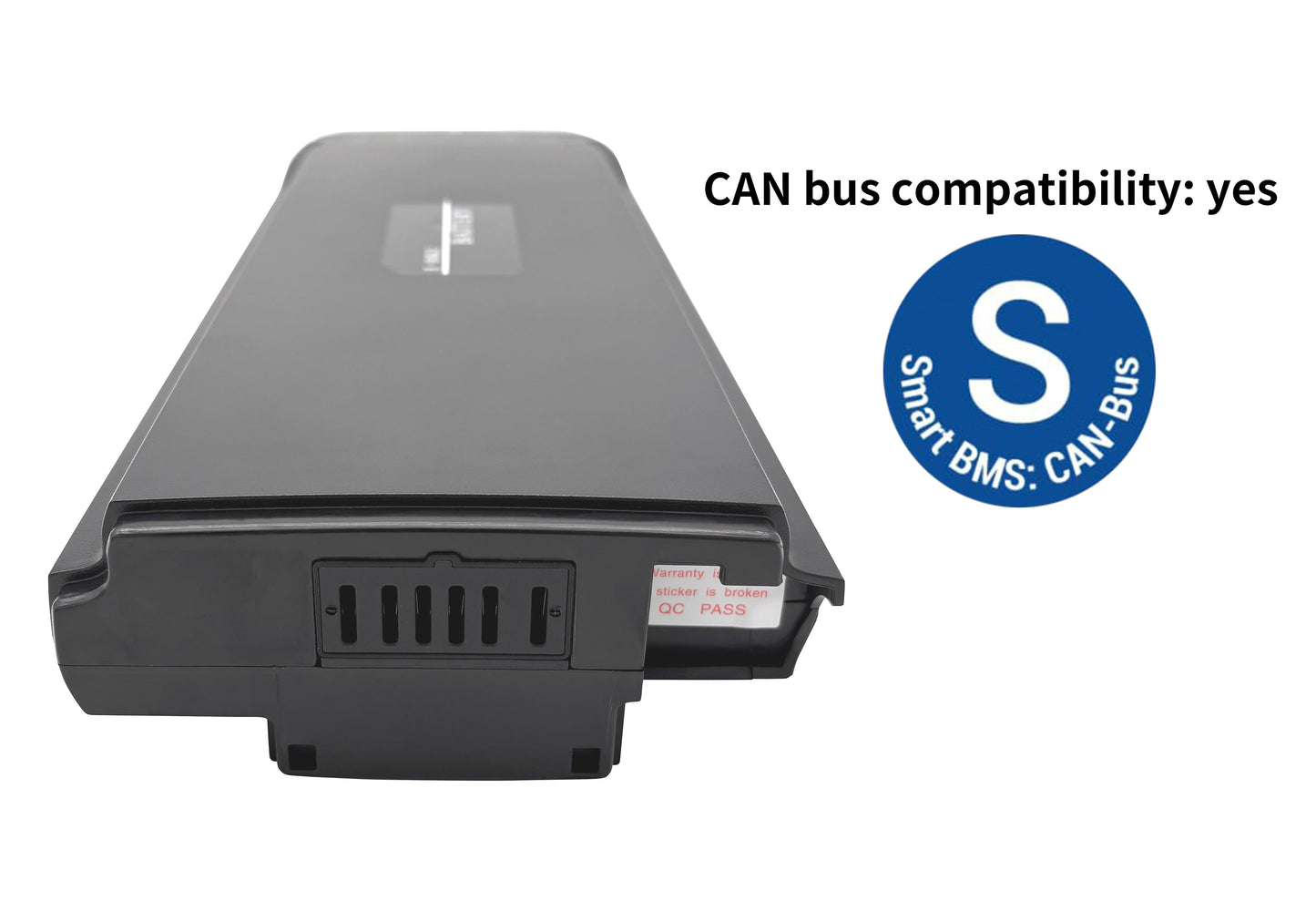 Phylion SF-03 Rear Rack Battery 36V 14.5Ah | Joycube JCEB360 | Smart CANBUS BMS