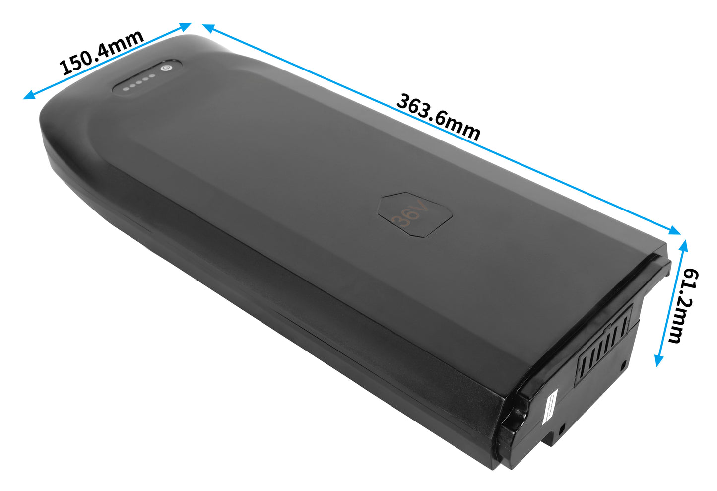 Devron 28126 / 28128 / 28028 Electric Bike Battery | 36V 13Ah 468Wh