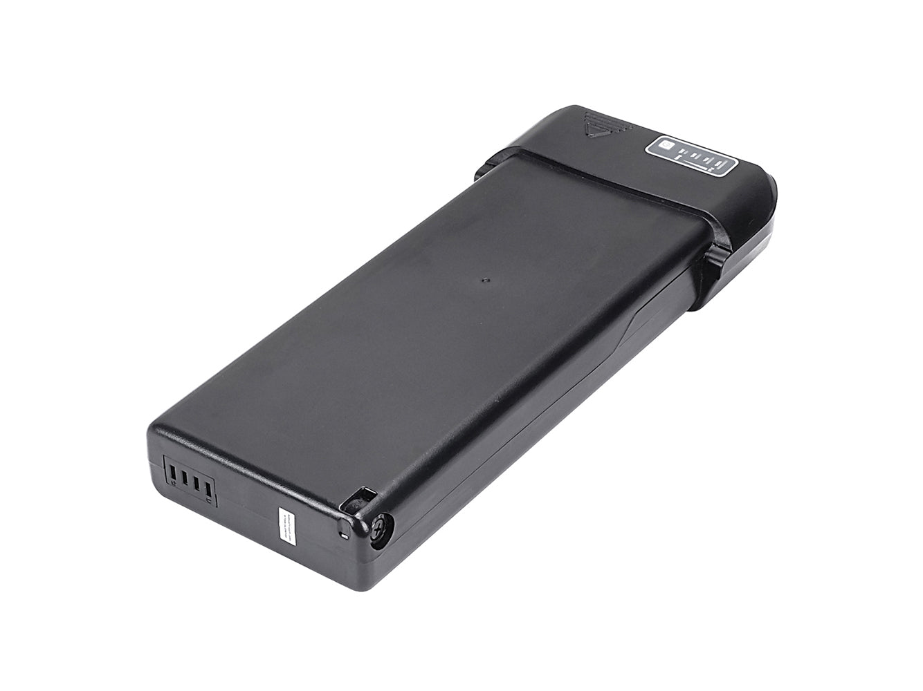 E-Glide Gizmo Black Electric Bicycle Replacement Battery - 36V 13.4Ah/11.6Ah Rear Carrier