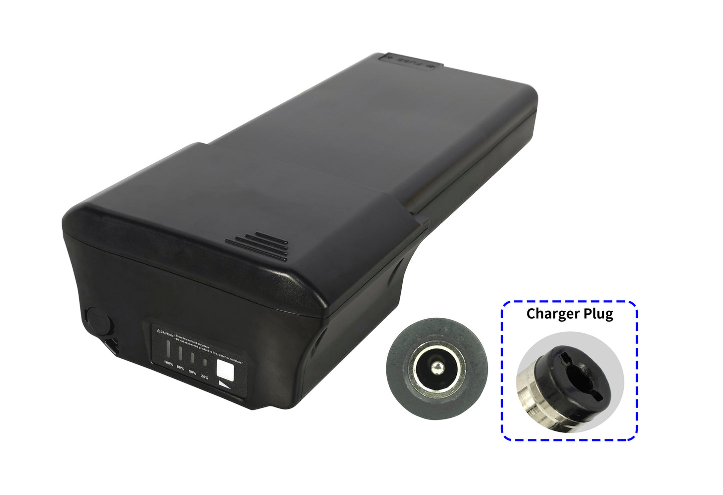 36V 17,5Ah (630Wh) Universal-Gepäckträger-Akku für E-Bikes | Passend für Ansmann, AMIGO, NCM, BBF & Raleigh Systeme