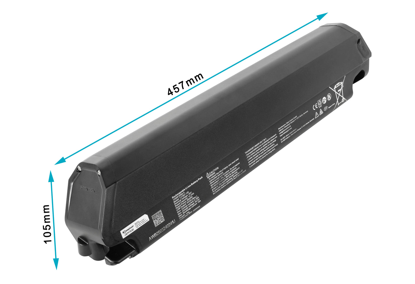 Batería para Bicicleta Eléctrica Fitifito CT28 / MT27.5 / MT29 48V 14.5Ah | 696Wh Alta Capacidad