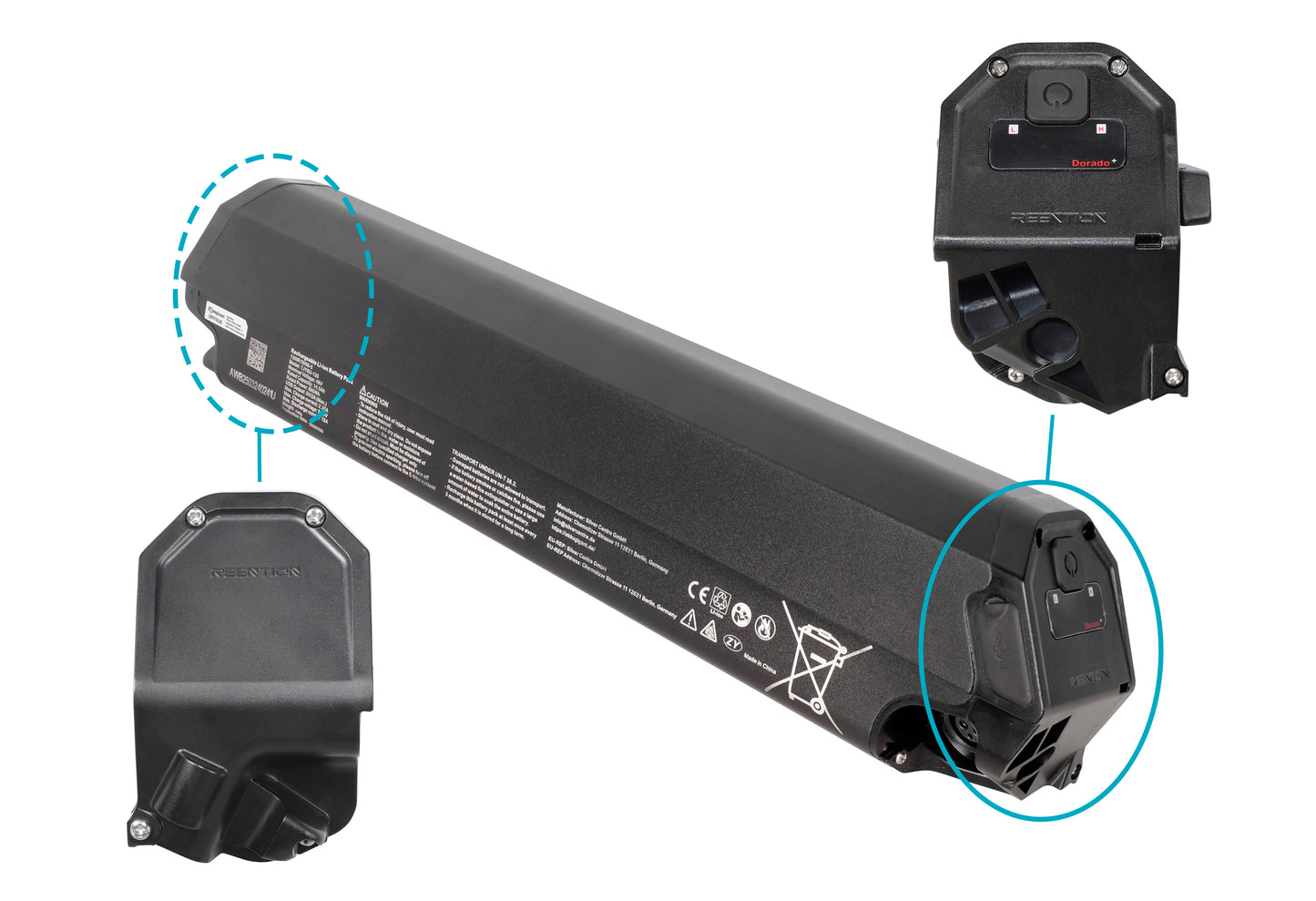 Batería para Bicicleta Eléctrica Fitifito CT28 / MT27.5 / MT29 48V 14.5Ah | 696Wh Alta Capacidad