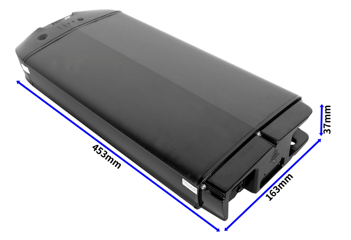 Saxonette / Bluewheel / Leopard / NCM-batteri til elcykel | 36V 13.6Ah 489.6Wh (Samsung-celler)