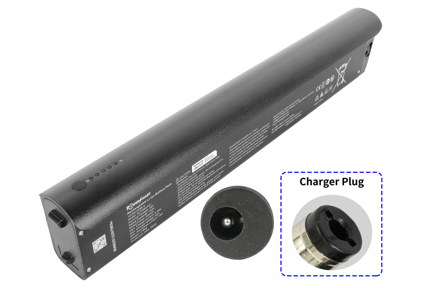 Kompatibelt batteri til Corwin Elite 500-serien, 36 V 14 Ah 504 Wh | Bafang CAN-bus (Samsung-celler)
