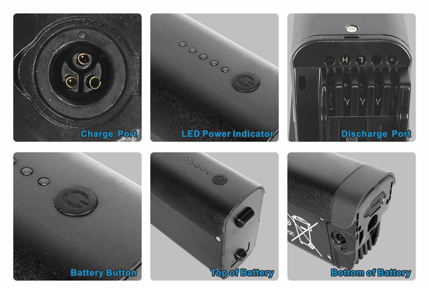 Qwic Premium I E-Bike-Ersatzakku | 36 V 15 Ah (540 Wh) | Passend für MN7 & MD9 | Samsung-Zellen