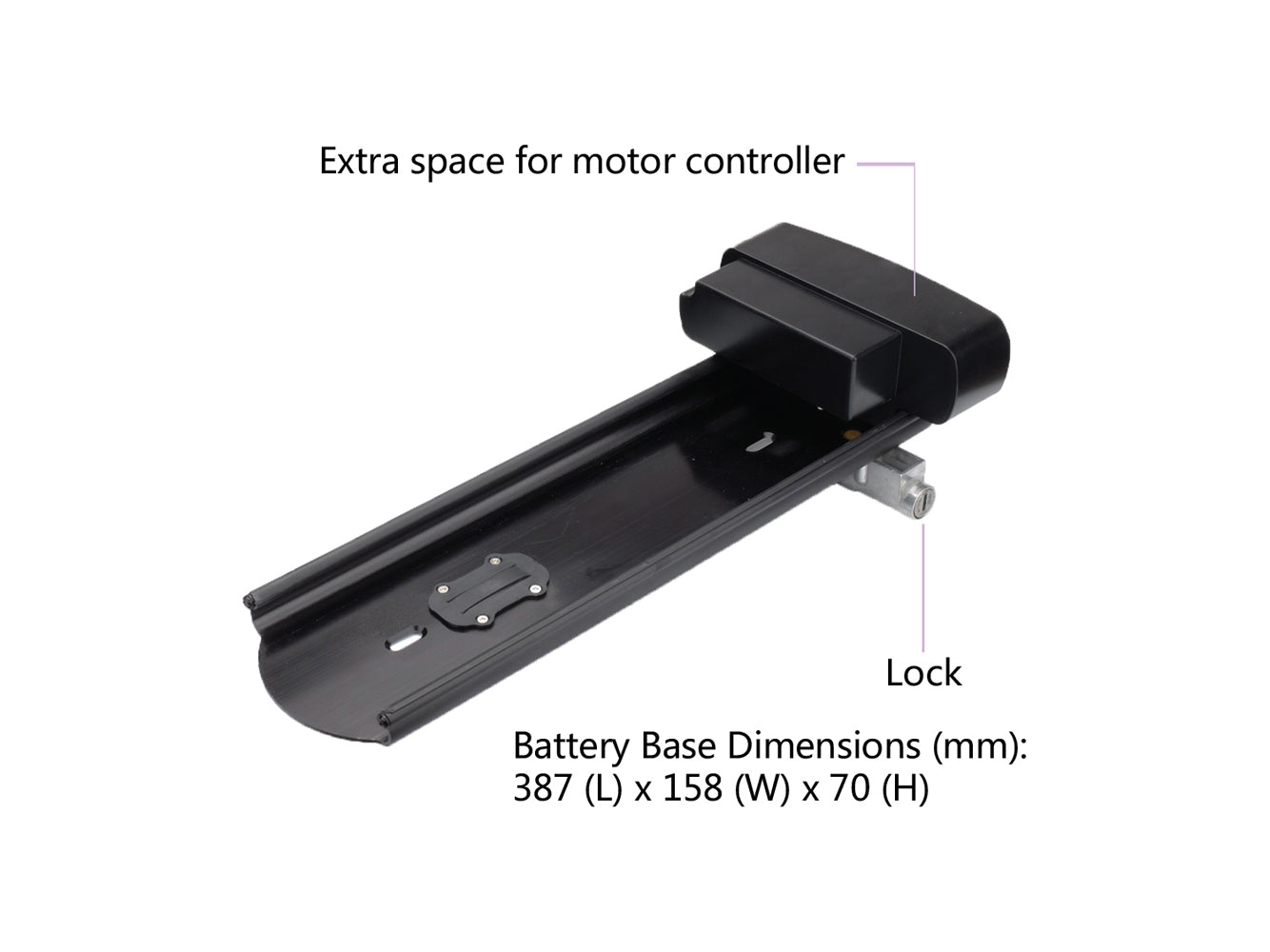 36V 13Ah/468Wh Battery for Txed E Folding TN6, Tounis Eco 3.0 Damesfiets 7V