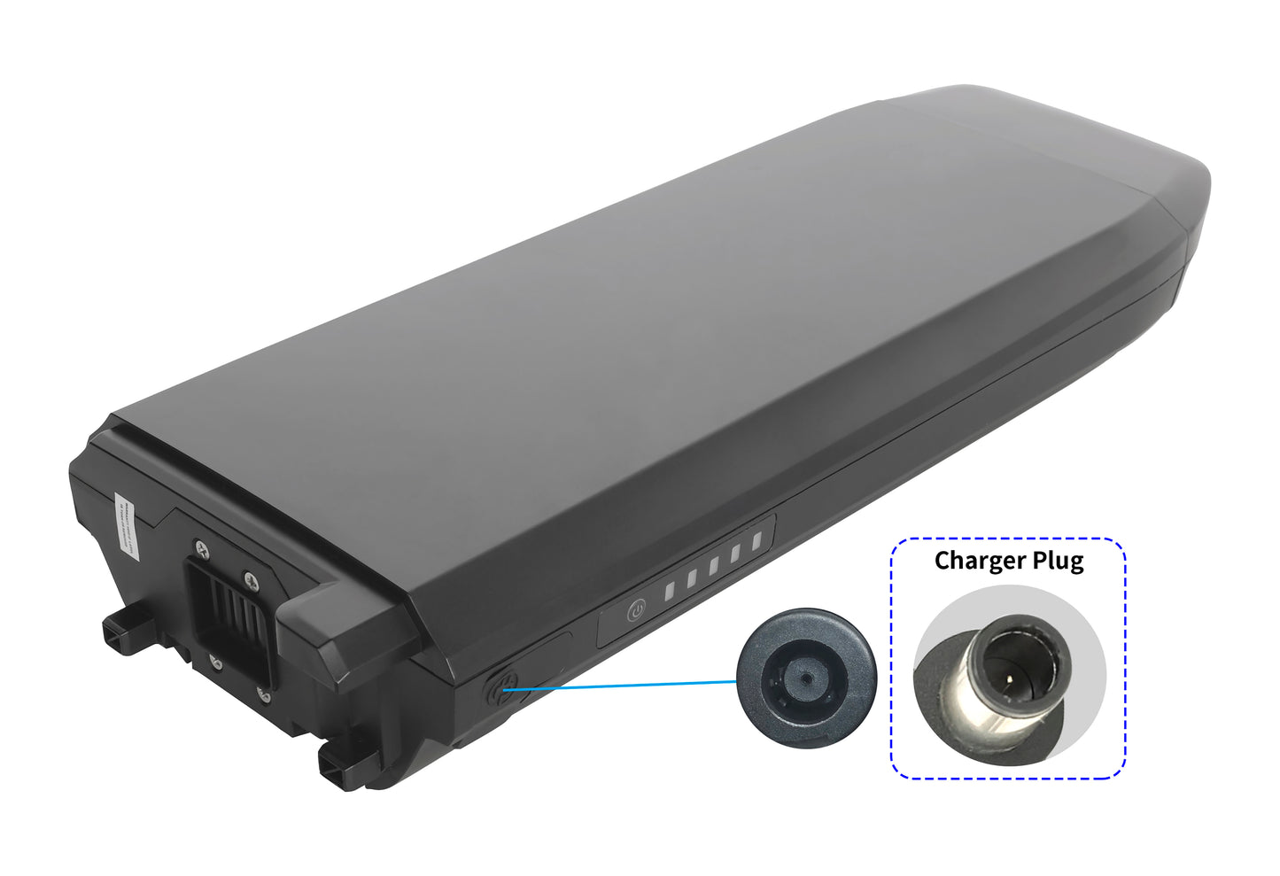 Li-Ion 36V - 16Ah/576Wh Canbus Bafang Ersatzakku für Freebike Manhattan (2023-2024) mit Bafang Mittelmotor