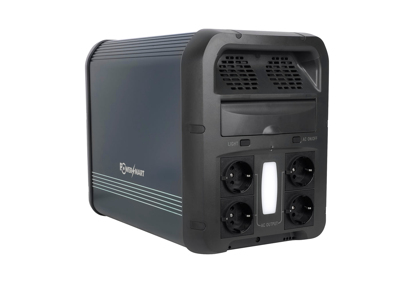 Draagbaar energiestation 2160 Wh, LiFePO4, 2200 W (4400 W piek) 2160 Wh zonnegenerator, noodstroom voor thuis, kamperen in de buitenlucht en camperreizen, off-grid stroom, bediening via slimme app, 100% opgeladen in 2 uur met ultrasnelle modus