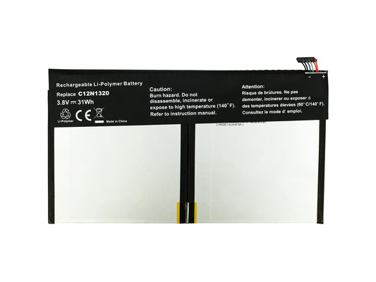 Ersatz für ASUS 0B200-00720300, Transformer Book T100TA OB200-00720000 Laptop-Akku