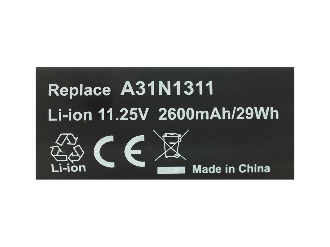 Vervanging voor ASUS F102BA, F102BASH41T, X102B, X102BA, X102BA-BH41T, X102BA-DF1200, X102BA-HA41002F laptopbatterij