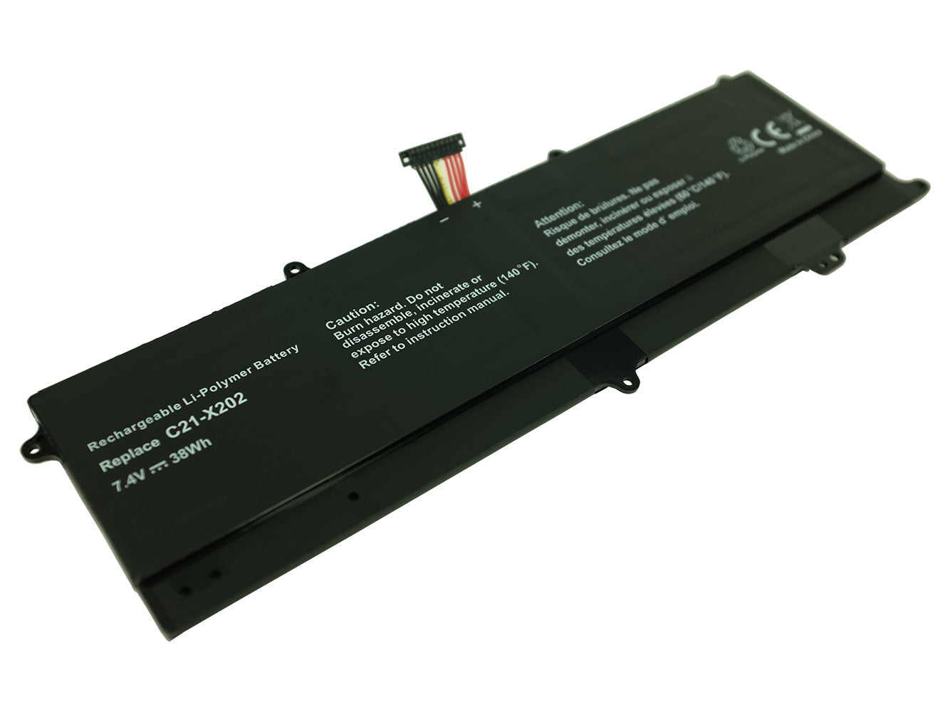 Vervanging voor ASUS Q200, Q200E, S200, S200E, S200E-CT157H, S200E-CT158H, S200E-CT198H, S200E-CT209H laptopbatterij