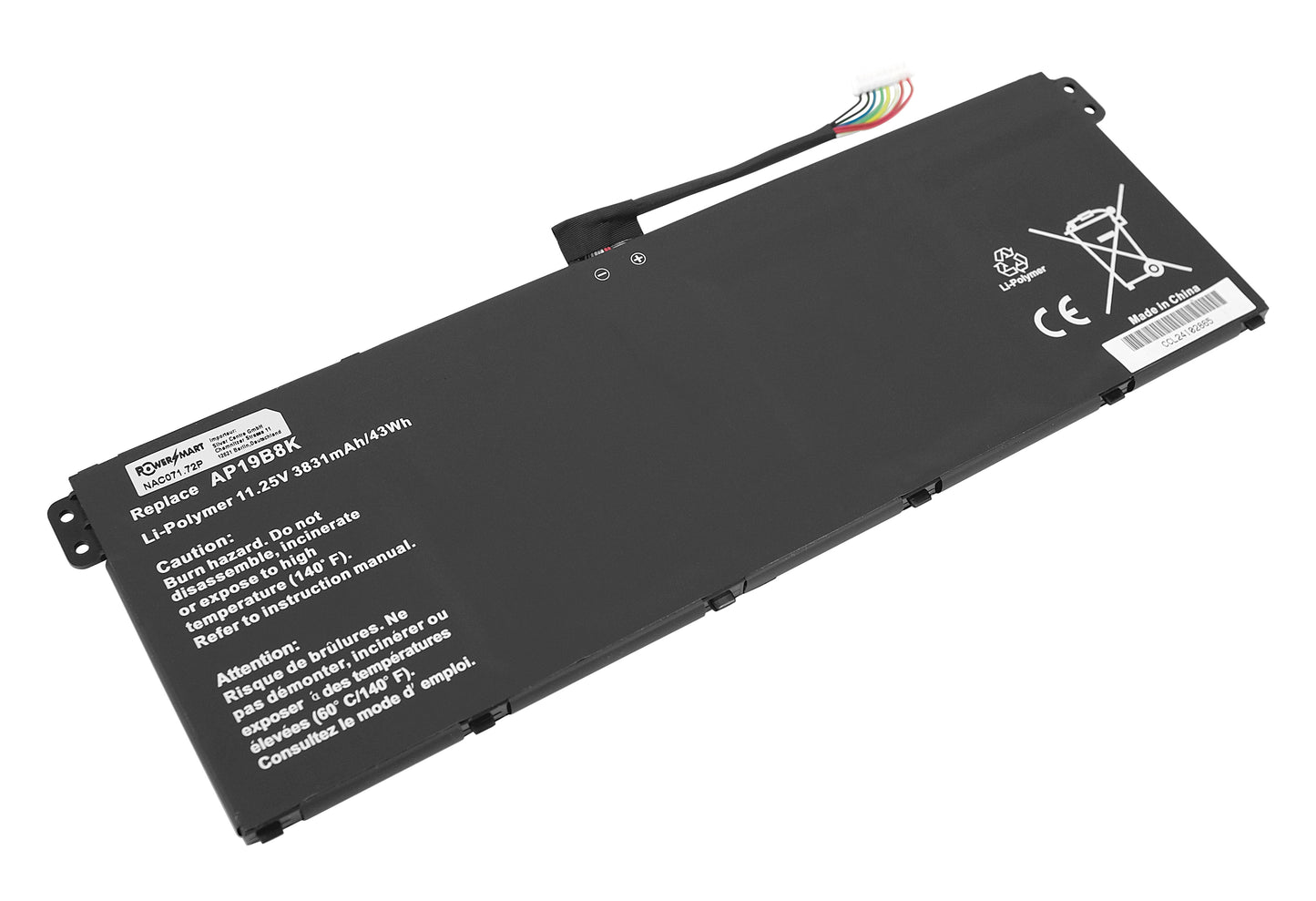 11.25V 3831mAh AP19B5K AP19B8K Battery for Acer Aspire 5 A514-54 A515-56 Swift 3