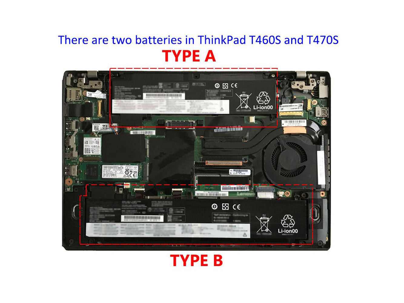 Vervanging voor LENOVO ThinkPad T460s - 20FA, ThinkPad T460s - 20F9 Laptopbatterij