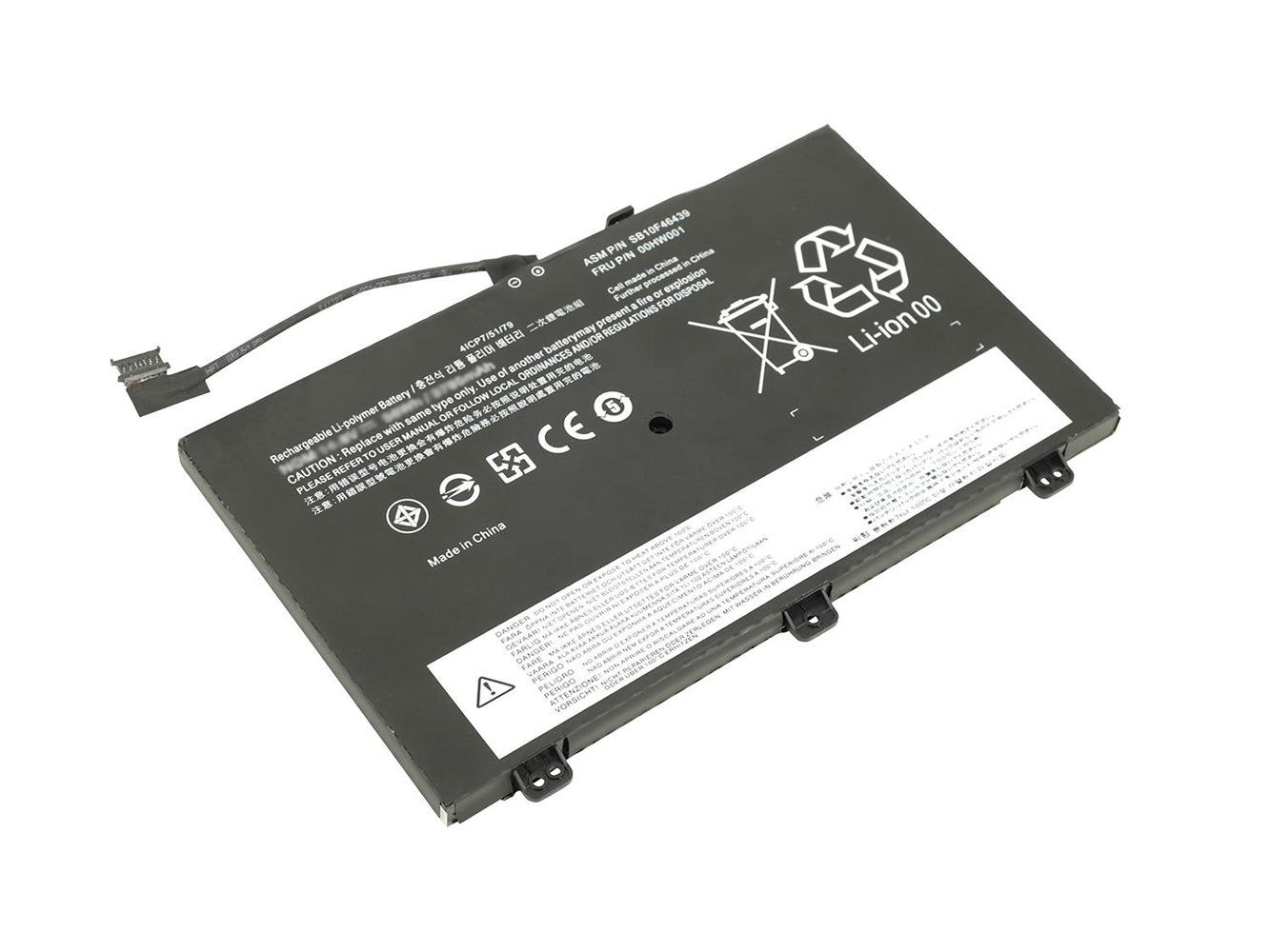 Ersatz für LENOVO ThinkPad Yoga 14 20DM 20DN Laptop-Akku