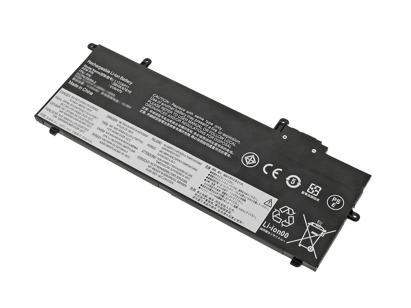 Ersatz für LENOVO ThinkPad X280 (20KF001RGE), ThinkPad X280-20KE Laptop-Akku