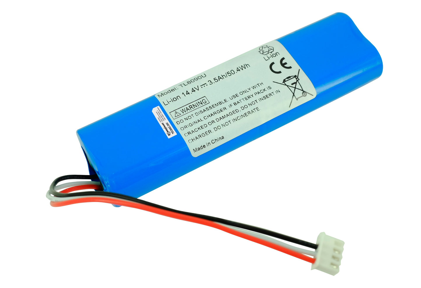 14.4V 3500mAh 50.4Wh Li-ion Battery for Ecovacs Deebot Series
