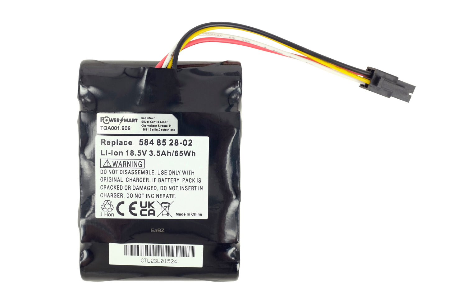 PowerSmart 3400 mAh Li-Ionen-Akku für Gardena Smart Sileno City 9676473-03, 5848528-02, 584 85 28-02, 5848528-02