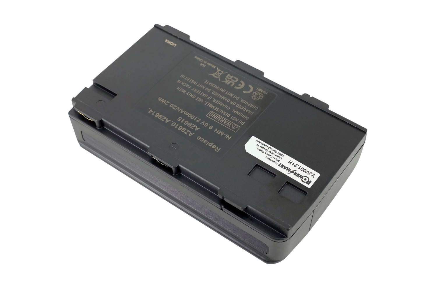 9.6V 2100mAh Ni-MH Battery for Empire EPP-105-2 EPP-110L/N Camcorder