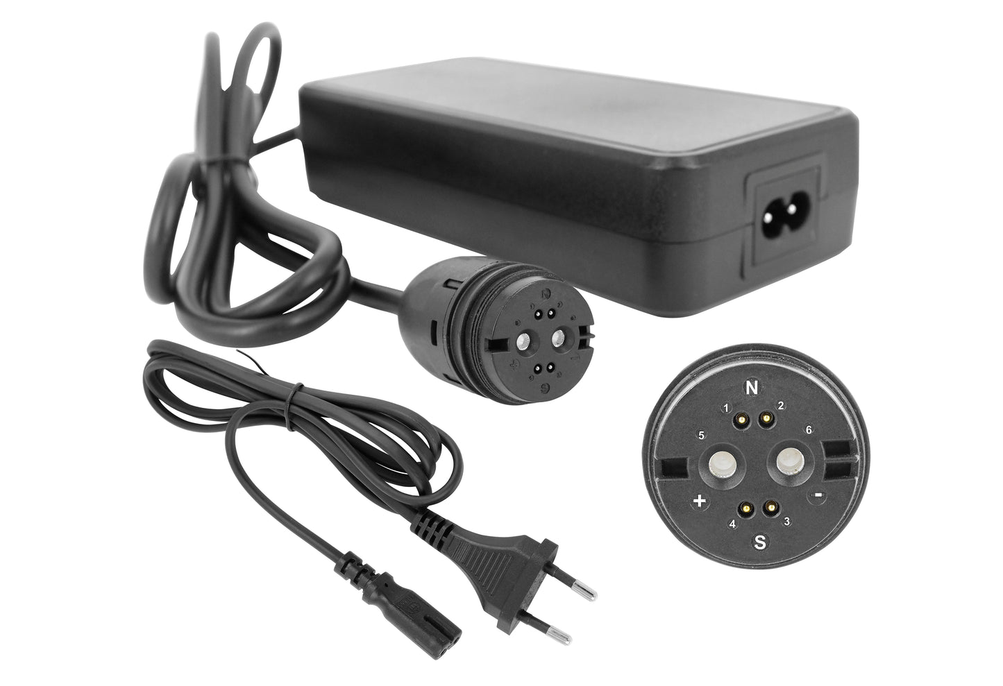 42V 2A Charger for 36V BMZ / Rotwild / Impulse Batteries | Rosenberger Magnetic Plug