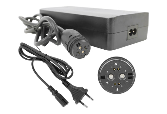 42V 4A Fast Charger for 36V BMZ / Rotwild / Impulse Batteries | Rosenberger Magnetic Plug