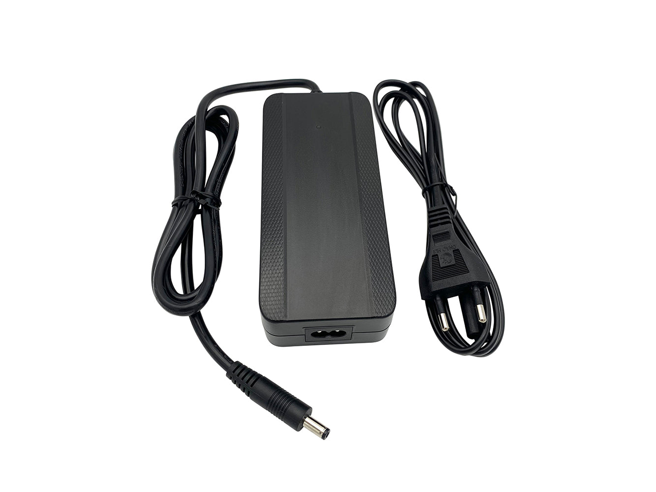 Hoogwaardige e-bike lader 36V 2A voor accu's van Telefunken, Phylion, Trio, TNLi en nog veel meer (DC 5,5x2,1mm)