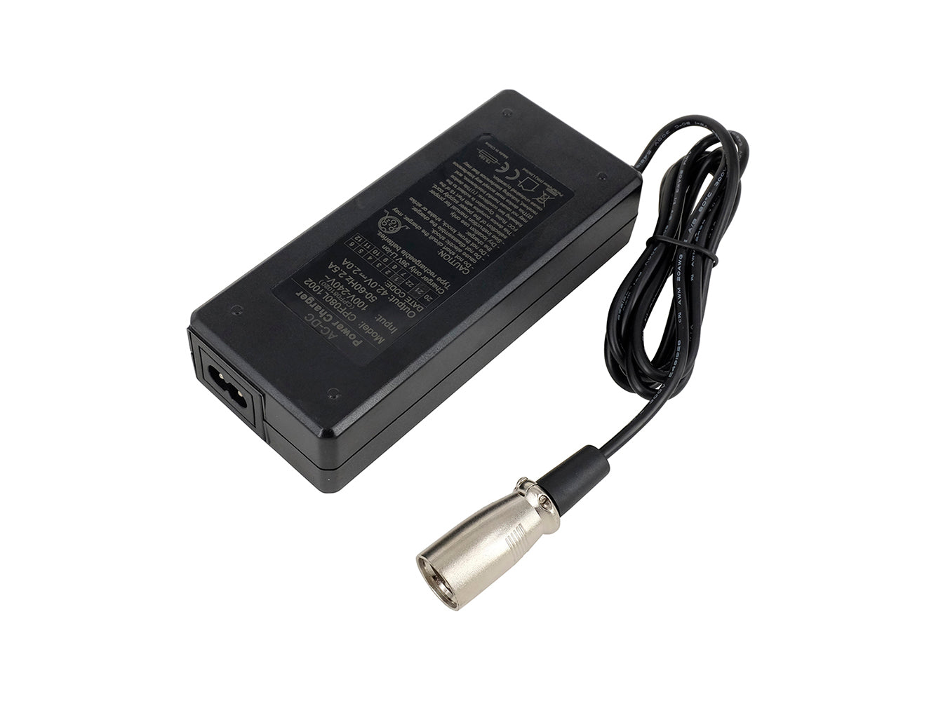 Ladegerät für Prophete SideClick Akkus 36V/2A (XLR 3-polig)