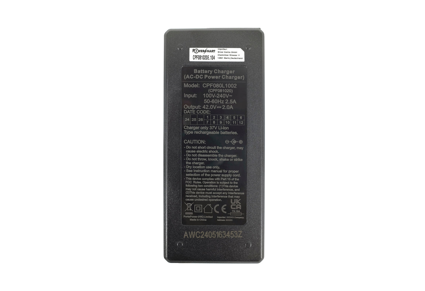 42V 36V 2A Netzteil Ladegerät Adapter für Xiaomi M365, Ninebot ES1 ES2 ES4 Roller