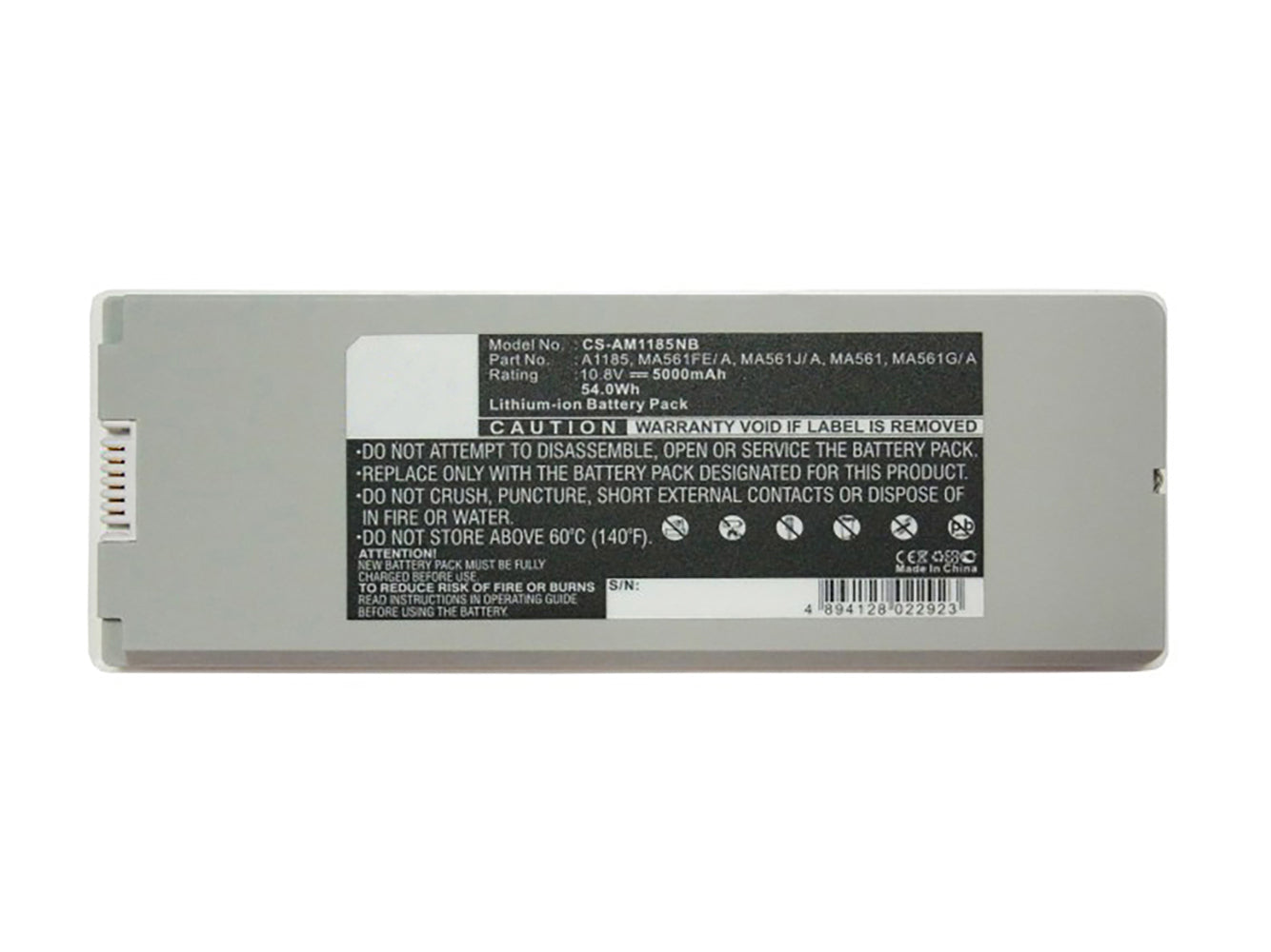 Ersatz für den Laptop-Akku Apple MacBook 13" A1181 (Baujahr 2006-2009).