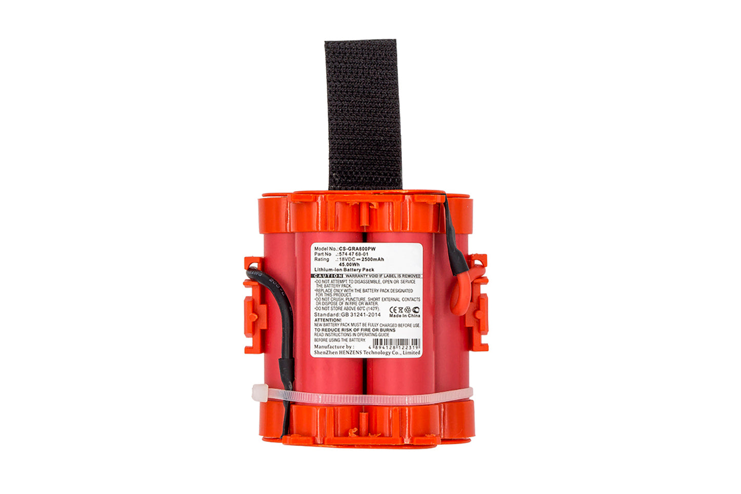 18V 2500mAh Battery for McCulloch ROB R600 R800 R1000 Lawn Mowers