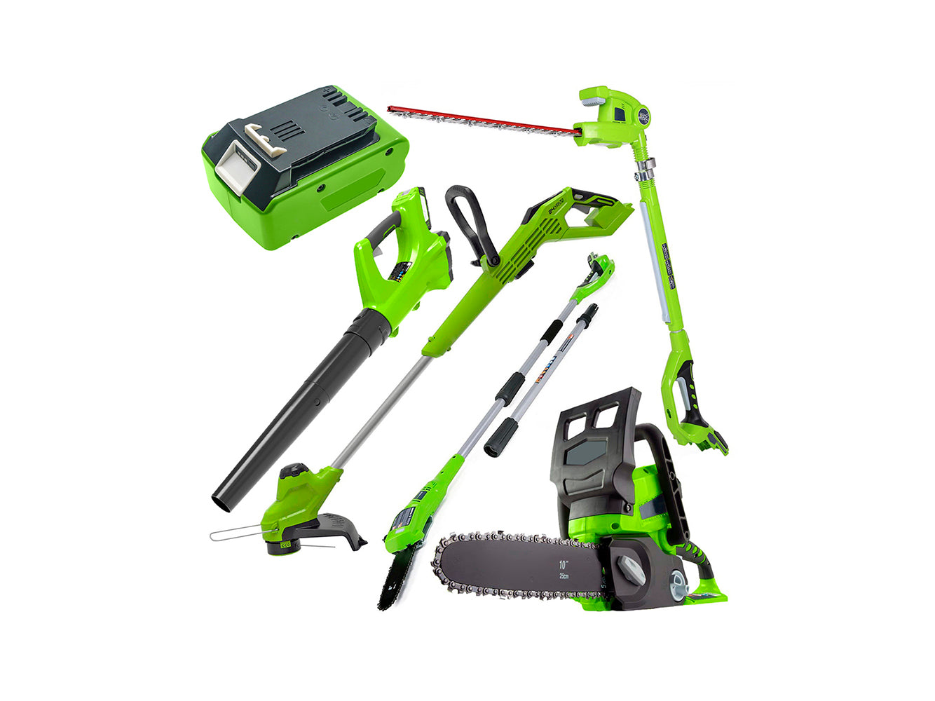 24V 4Ah Akku für 24V Werkzeuge von Greenworks