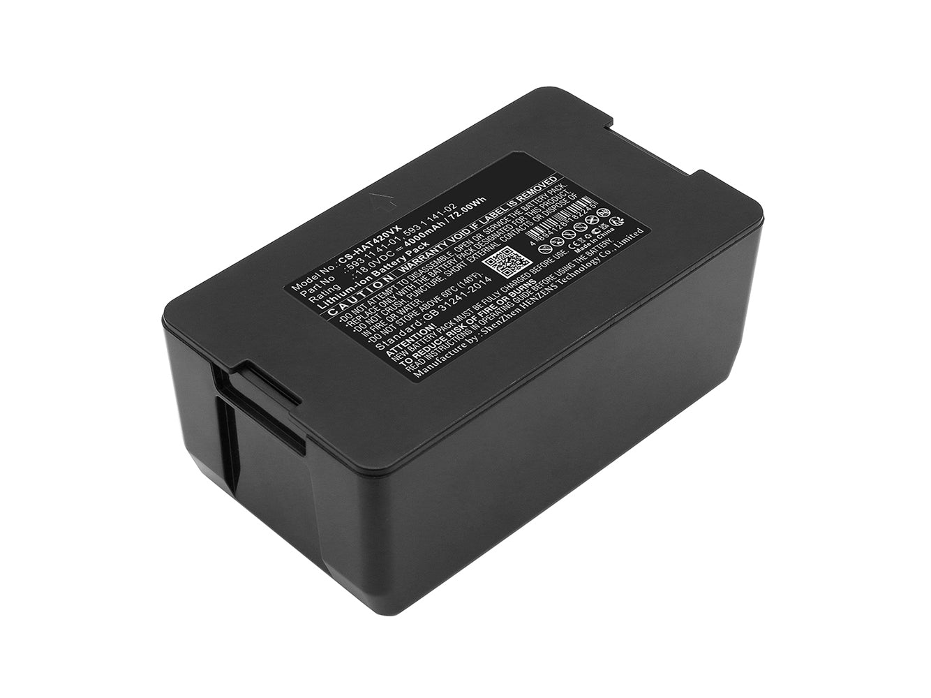 Ersatz für Husqvarna 593 1 141-02, 593 11 41-01, 593 11 41-03 Rasenmäher-Akku