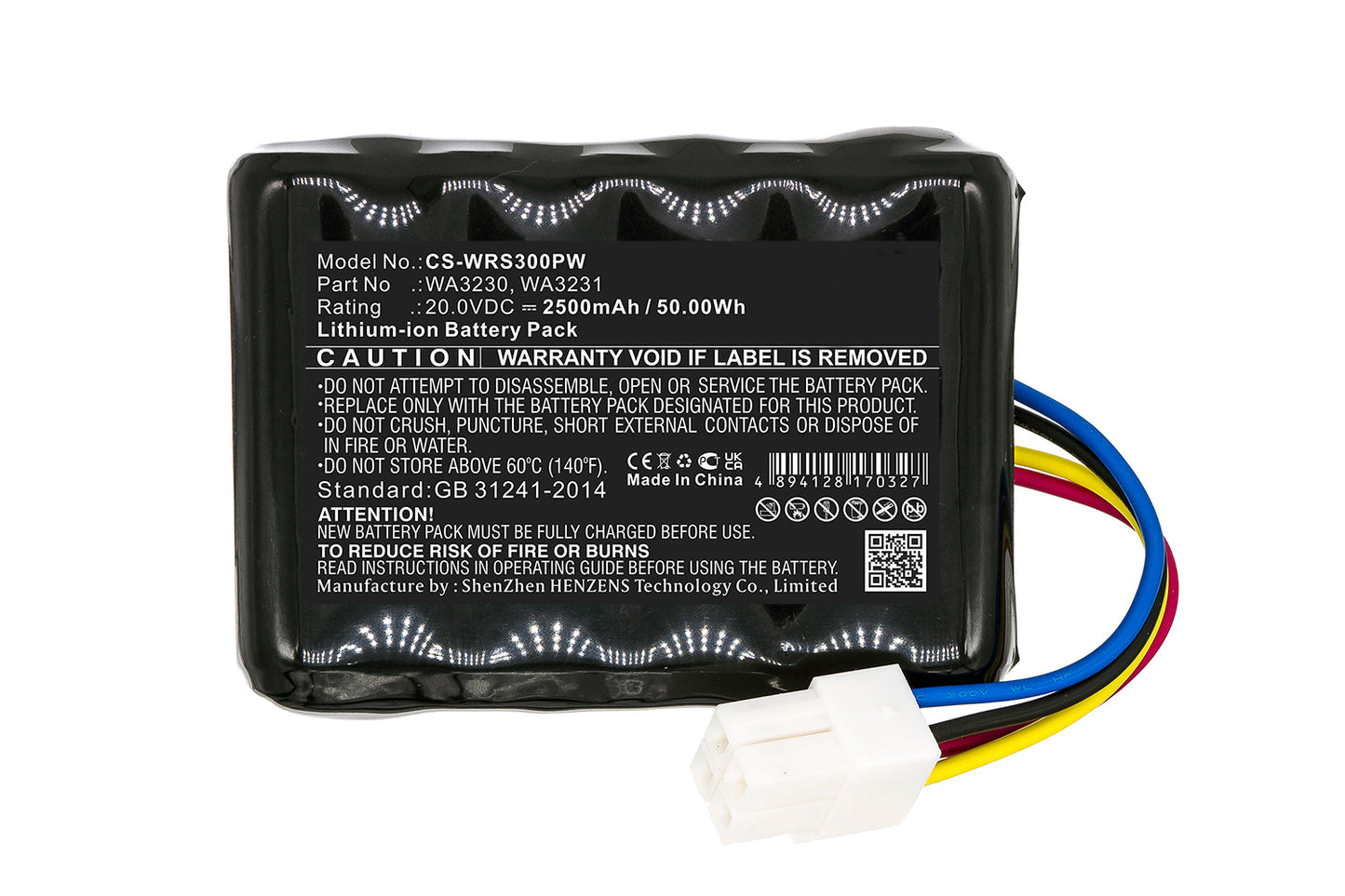 Worx WA3230 WA3231 Lawn Mower Battery 20V 2.5Ah Replacement | Lithium-ion