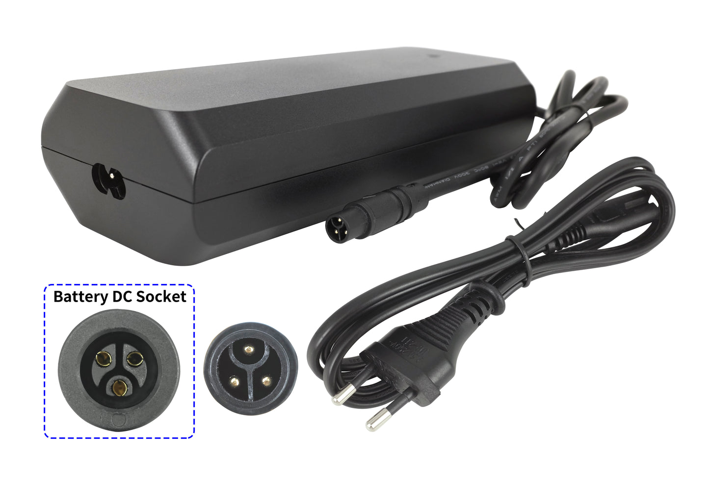 Crussis Snelle Oplader 36V 4A | Voor 720Wh 900Wh Batterijen | STC-8150LC