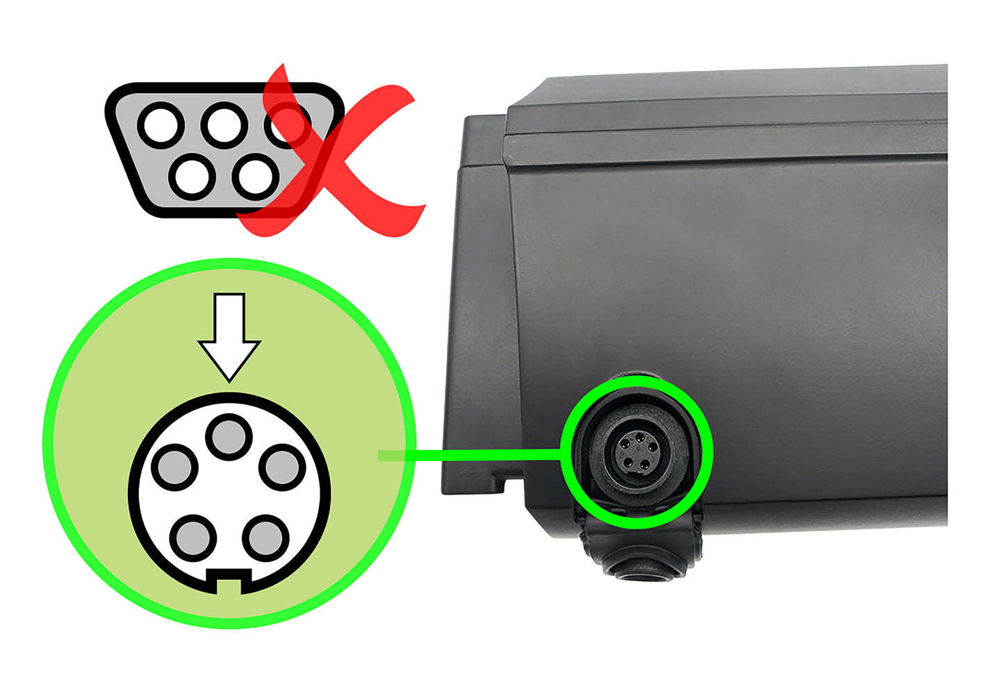 42V 2A E-Bike Charger for 36V Batteries (5-Pin SVD Plug) | Fits Phylion, Joycube, Batavus, Crescent & Gitane