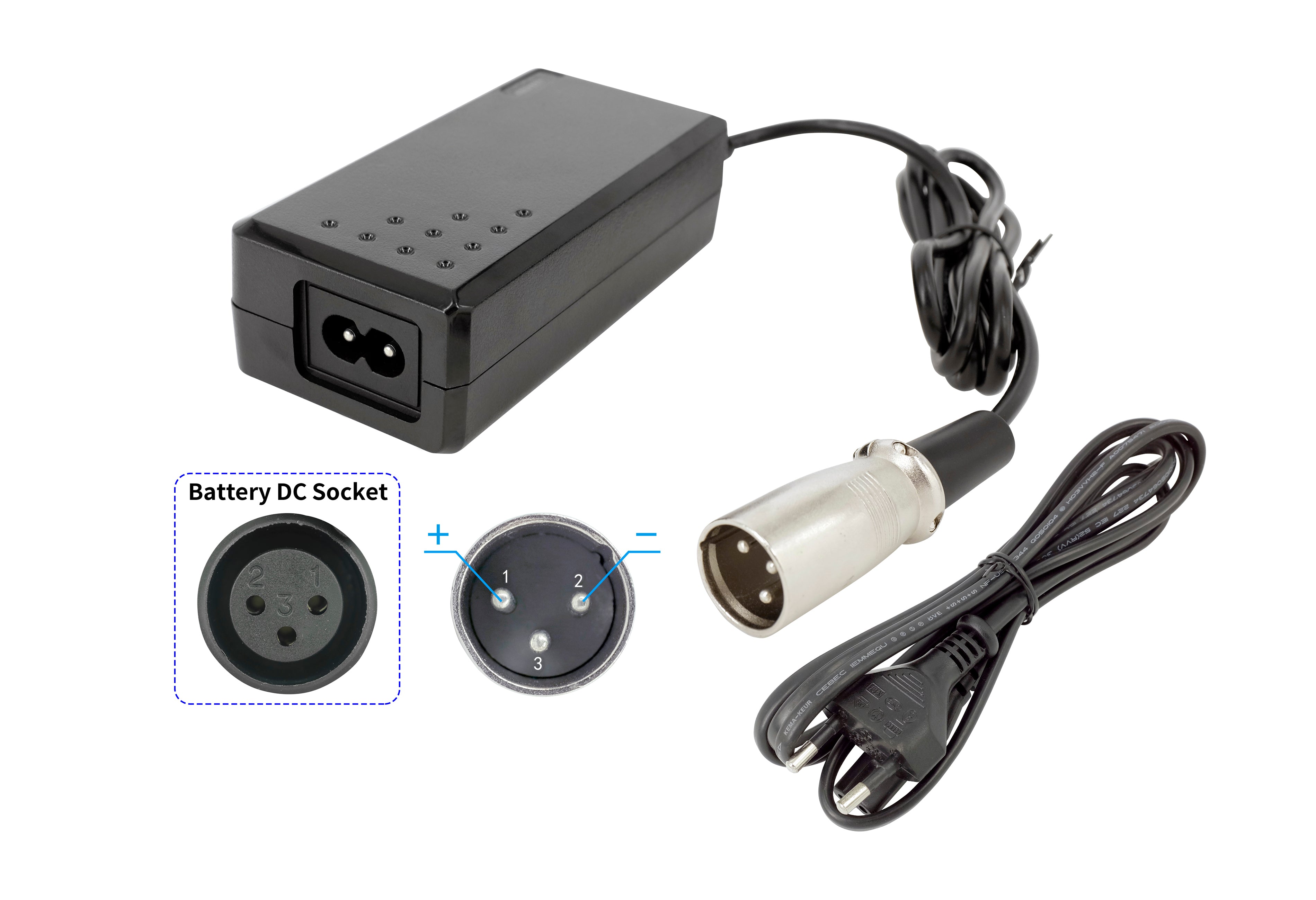 29,4 V 1 A Li Ionen Akku Lagerät für 25,2 V 25,9 V Akku 7S 18650 Akku Anschluss DC5525  44