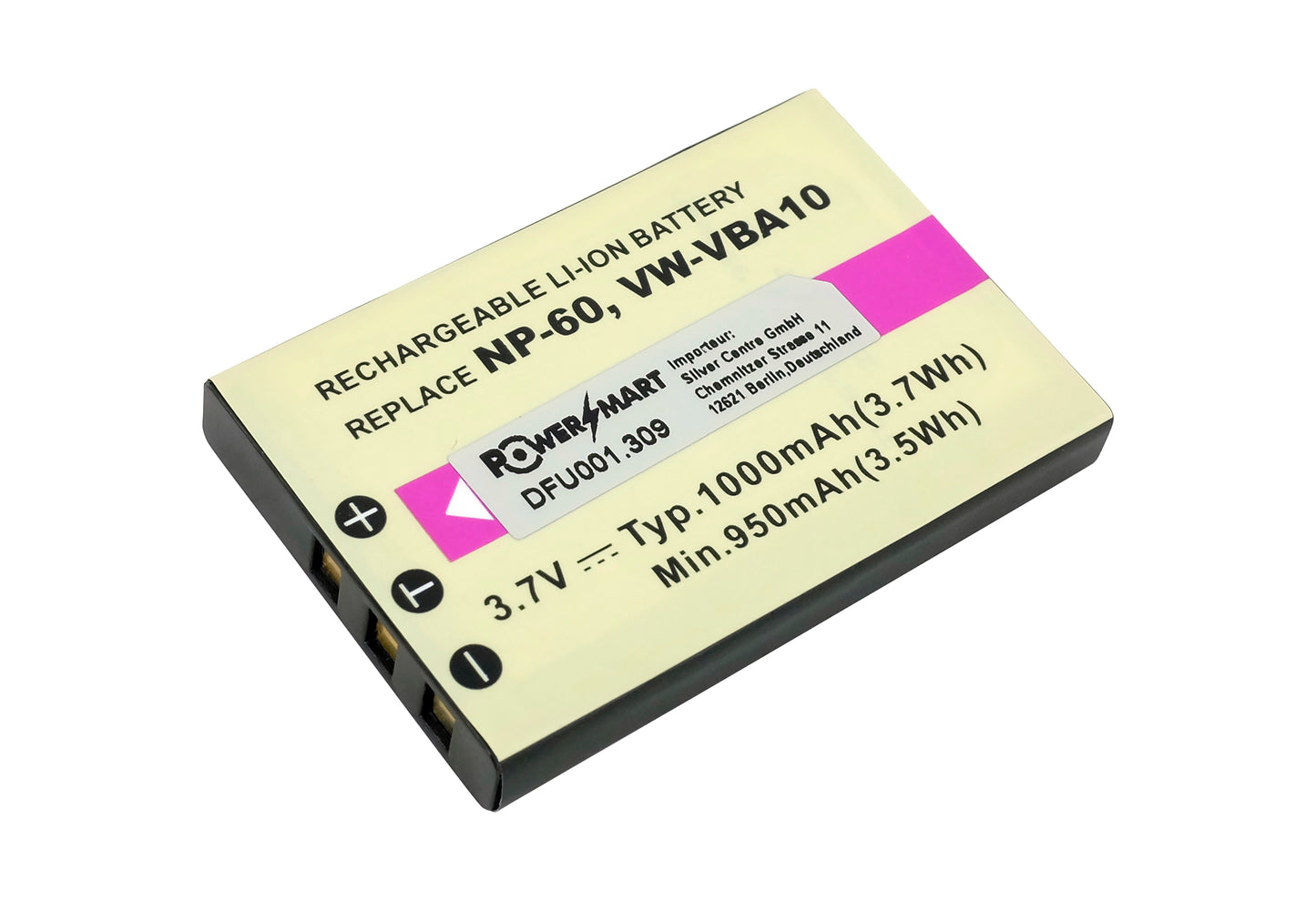 Yaesu 3.7V 1000mAh Replacement Li-ion Battery (FNB-82LI)