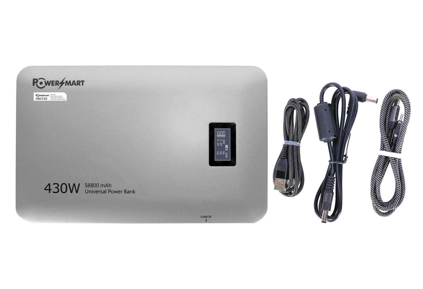 430W Ultimate Power Bank Station | Dual 140W PD 3.1 USB-C & 24V DC Output | UPS Function | For MacBook Pro, Drones & Laptops
