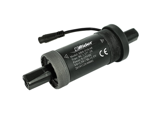 T10 Geschwindigkeits- und Drehmomentsensor, Tretlagergehäusebreite: 68,00 mm, Schaftlänge: 123,50 mm