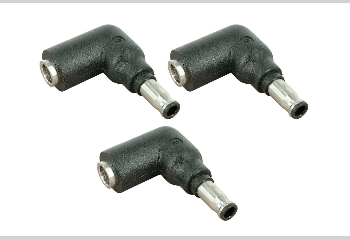 C2 DC Power Adapter Connector Tip: 5.5mm x 2.5mm Female Jack to 5.5mm x 3.3mm Male Plug with Center Pin