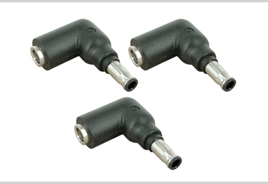 C2 DC Power Adapter Connector Tip: 5.5mm x 2.5mm Female Jack to 5.5mm x 3.3mm Male Plug with Center Pin