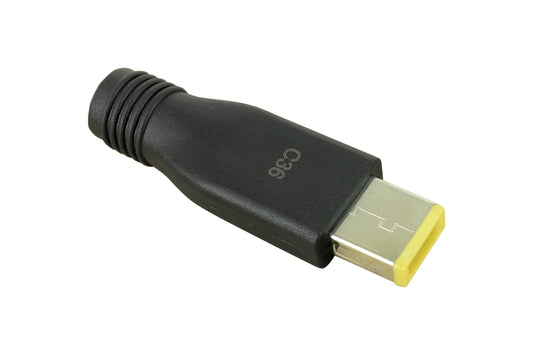C31 DC Power Adapter Connector Tip: 5.5mm x 2.5mm Female Jack to 3.0mm x 1.1mm Male Plug